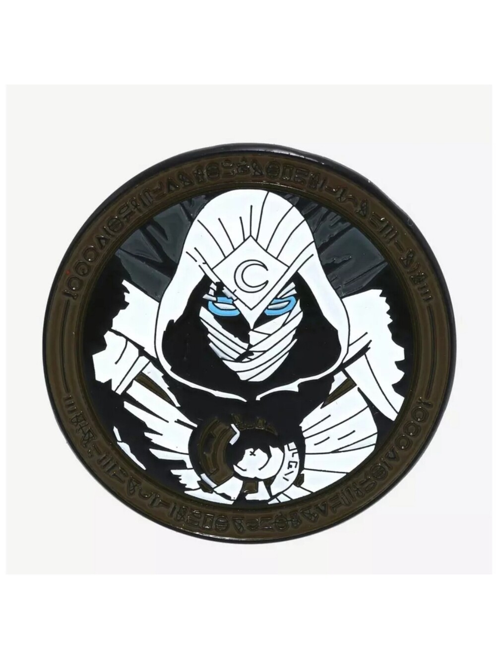 Marvel Moon Knight Circle Portrait Enamel Pin